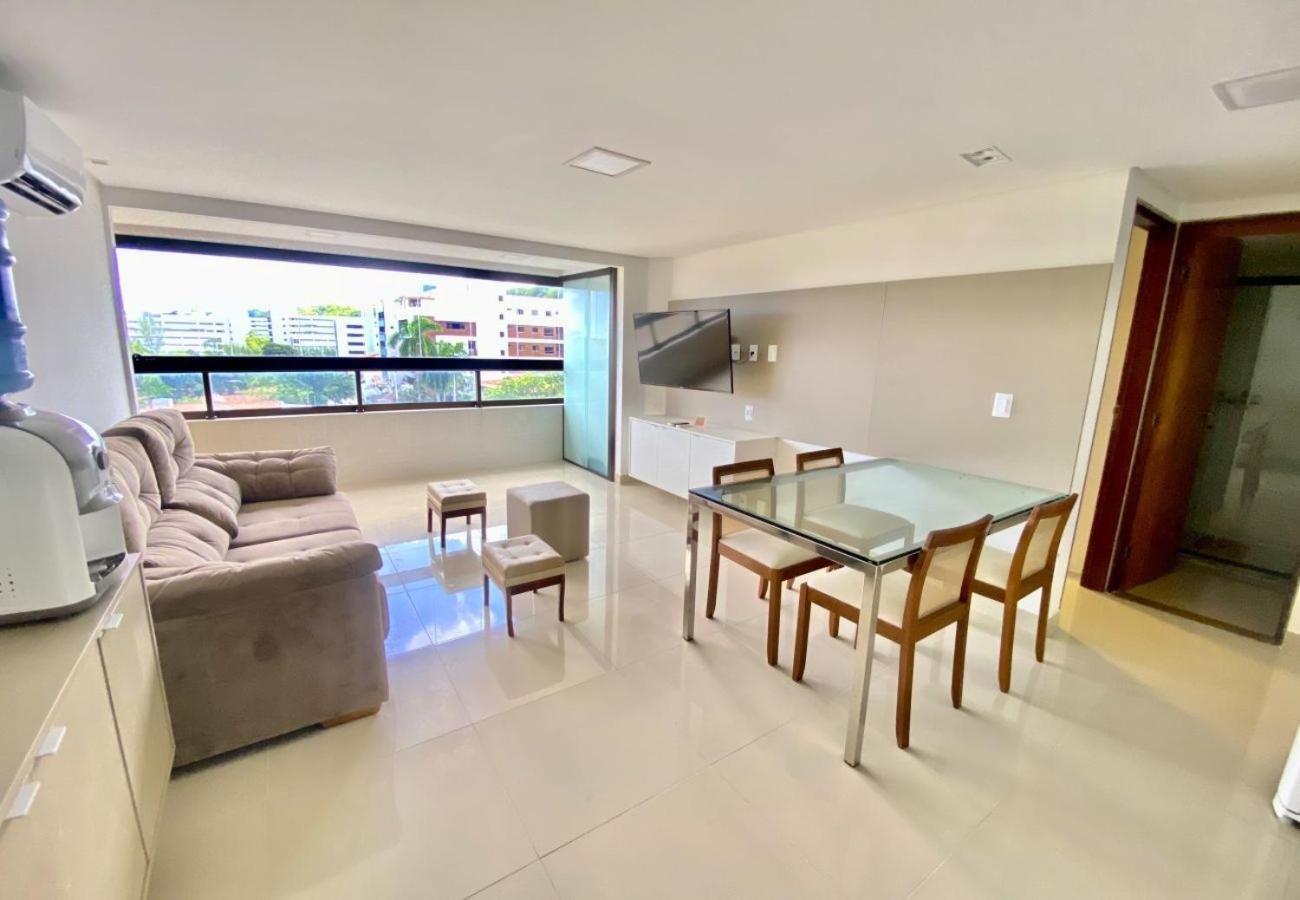 Goldflat Cabo Branco By Penareiaturbr Lejlighedshotel João Pessoa Værelse billede