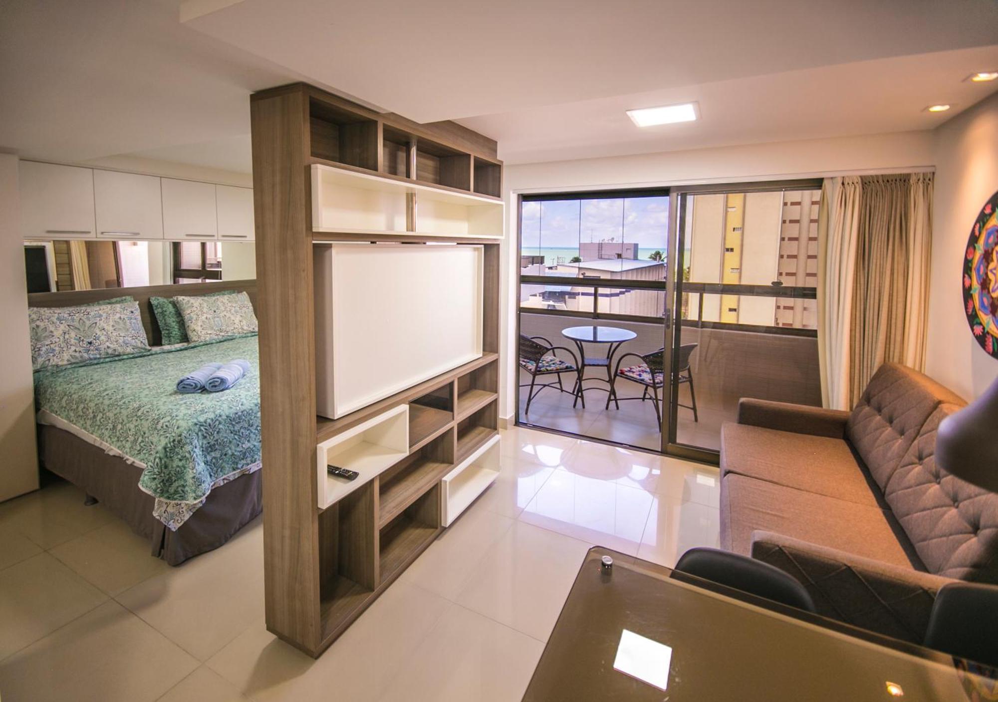 Goldflat Cabo Branco By Penareiaturbr Lejlighedshotel João Pessoa Værelse billede