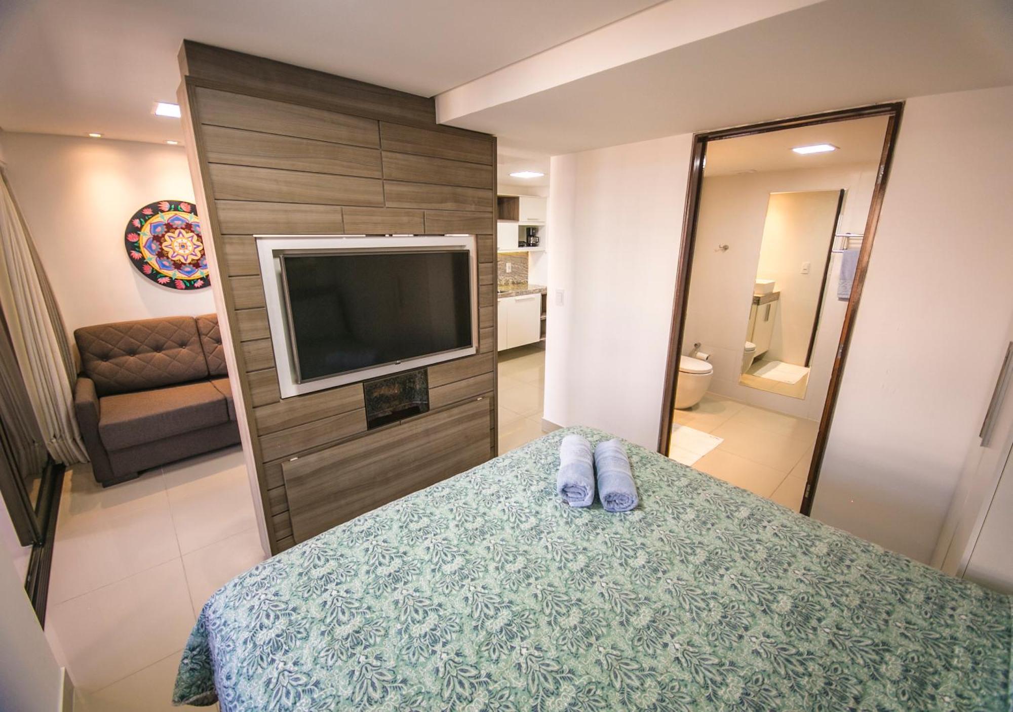 Goldflat Cabo Branco By Penareiaturbr Lejlighedshotel João Pessoa Værelse billede